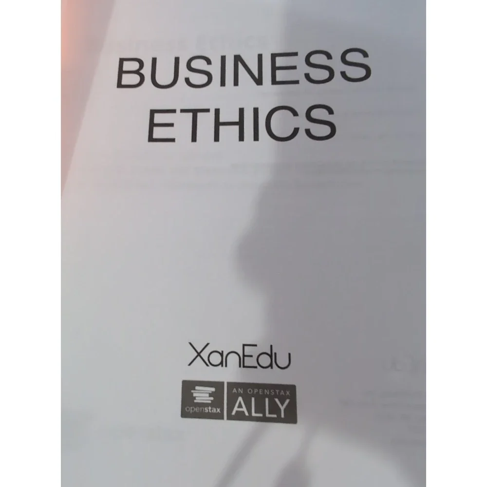 Business Ethics Open Stax Paperback Version‎ 9781593995775